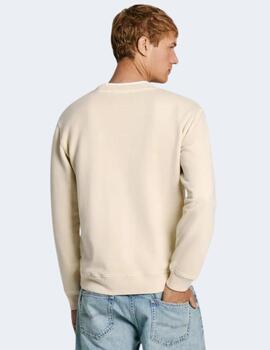 Sudadera Pepe Jeans Hombre Simon Beige