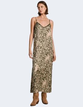 Vestido Pepe Jeans Mujer Verde Petaly