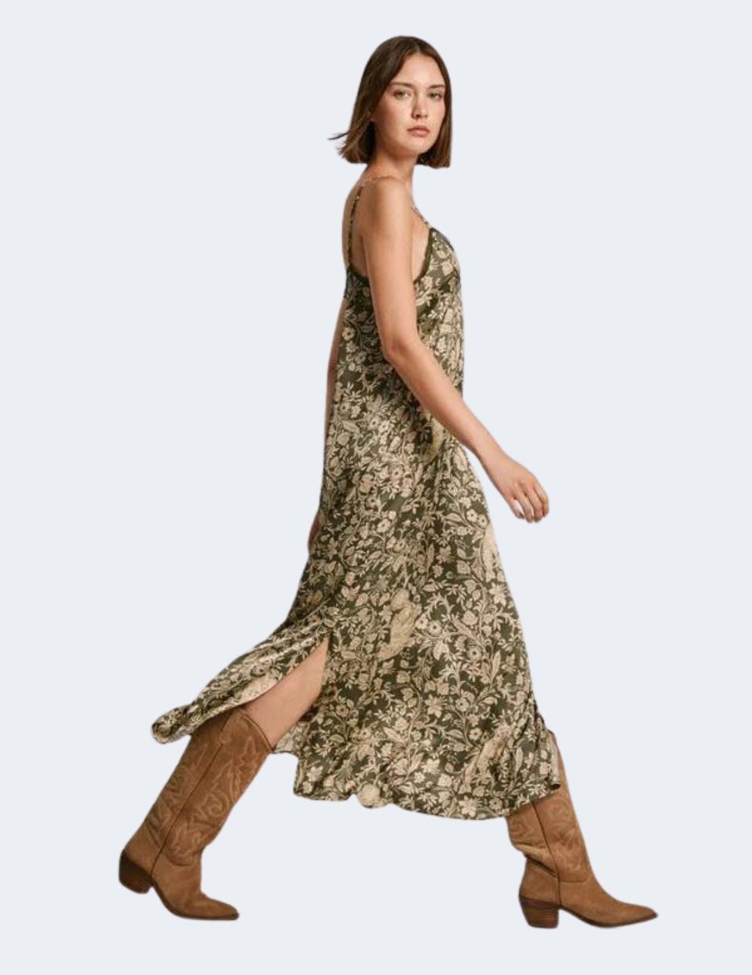 Vestido Pepe Jeans Mujer Verde Petaly