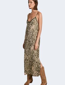 Vestido Pepe Jeans Mujer Verde Petaly