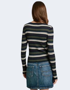 Jersey Pepe Jeans Mujer Verde Hillary