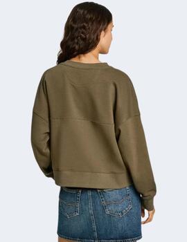 Sudadera Pepe Jeans Mujer Gayle Verde