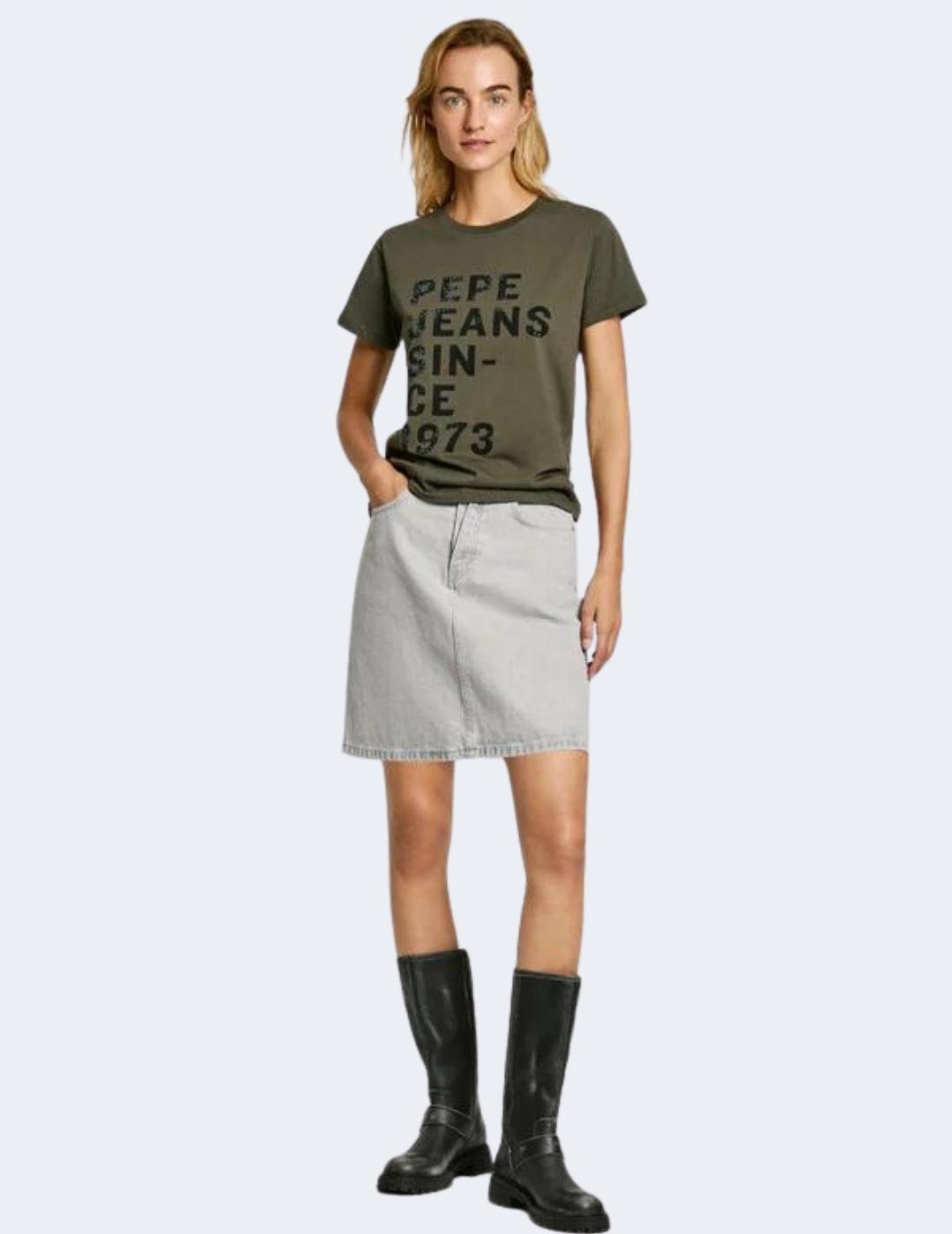 Camiseta Pepe Jeans Mujer Gio Verde