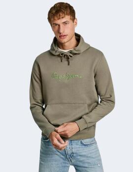 Sudadera Pepe Jeans Hombre Verde New Joe Hoodie