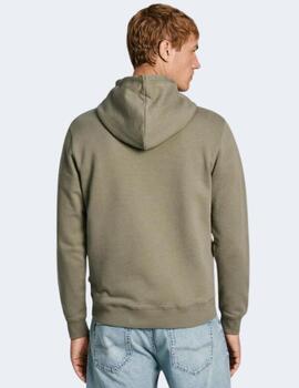 Sudadera Pepe Jeans Hombre Verde New Joe Hoodie