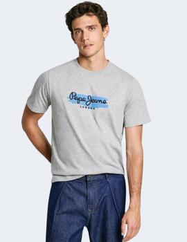 Camiseta Pepe Jeans Hombre Gris Arsham