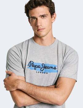 Camiseta Pepe Jeans Hombre Gris Arsham