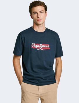 Camiseta Pepe Jeans Hombre Azul Arsham