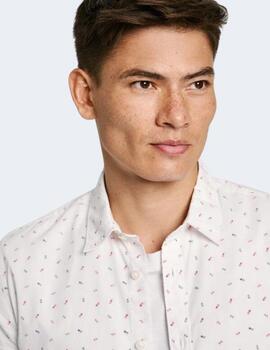 Camisa Pepe Jeans Hombre Blanca Meir