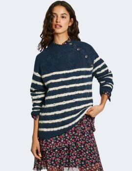 Jersey Pepe Jeans Mujer Hela Marino