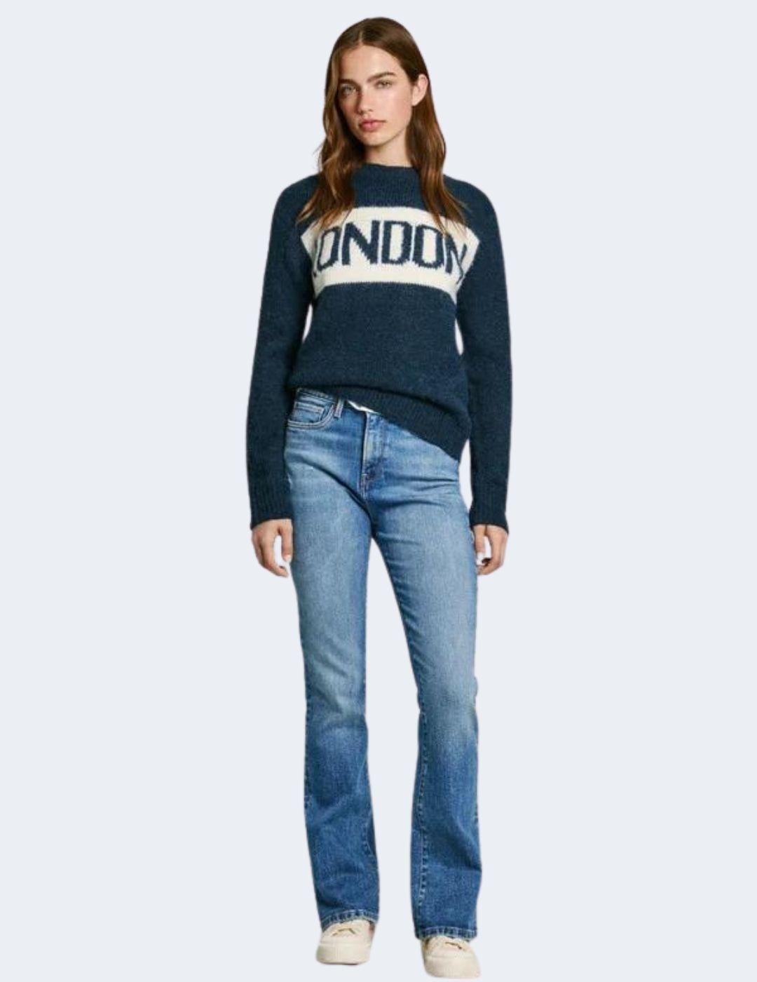 Jersey Pepe Jeans Mujer Azul Hilda