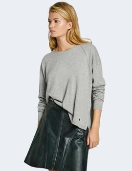 Jersey Pepe Jeans Mujer Isela Crew Neck Gris