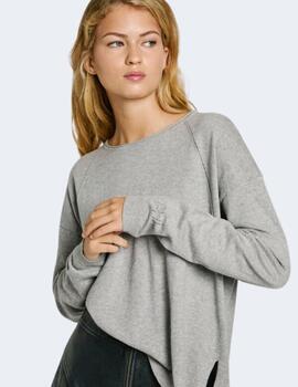 Jersey Pepe Jeans Mujer Isela Crew Neck Gris