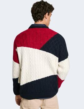 Jersey Pepe Jeans Hombre Azul Court