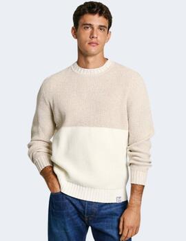 Jersey Pepe Jeans Hombre Costello Blanco