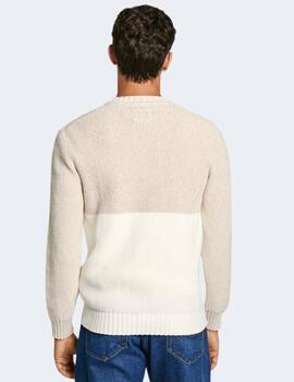 Jersey Pepe Jeans Hombre Costello Blanco