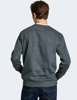 Sudadera Pepe Jeans Hombre Gris New Nouvel Crew