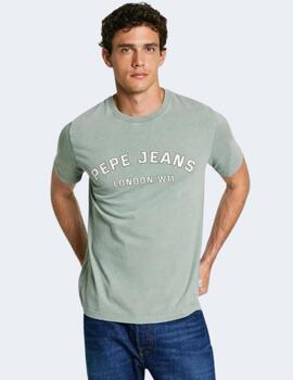 Camisa Pepe Jeans Hombre Verde Aldridge