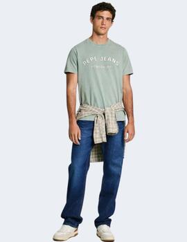 Camisa Pepe Jeans Hombre Verde Aldridge