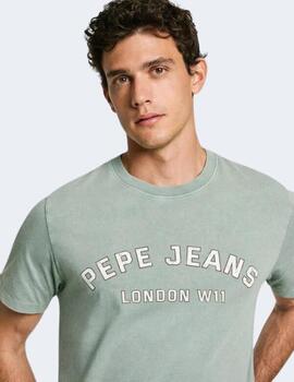 Camisa Pepe Jeans Hombre Verde Aldridge