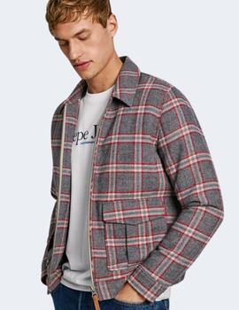 Chaqueta Pepe Jeans Hombre Gris Theiskin