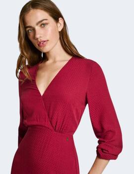 Vestido Pepe Jeans Mujer Rojo Kendall