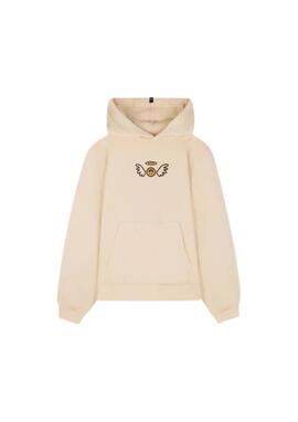 Sudadera Barrow marron logo alas unisex