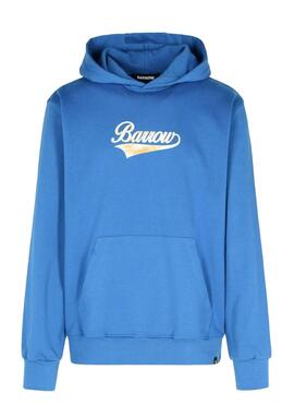 Sudadera Barrow azul logo beige Unisex