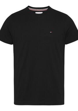 Camiseta Tommy Jeans Básica gris Hombre