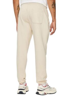 Pantalon Chandal Tommy Jeans beige hombre