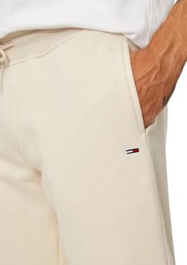 Pantalon Chandal Tommy Jeans beige hombre