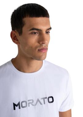 Camiseta Antony Morato blanca degrade hombre