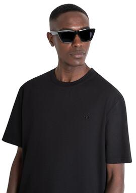 Camiseta Antony Morato negra basica hombre