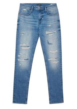 Jeans Antony Morato Ozzy azul broken hombre