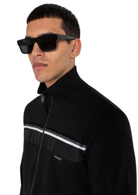 Sudadera Cremallera Antony Morato negra hombre