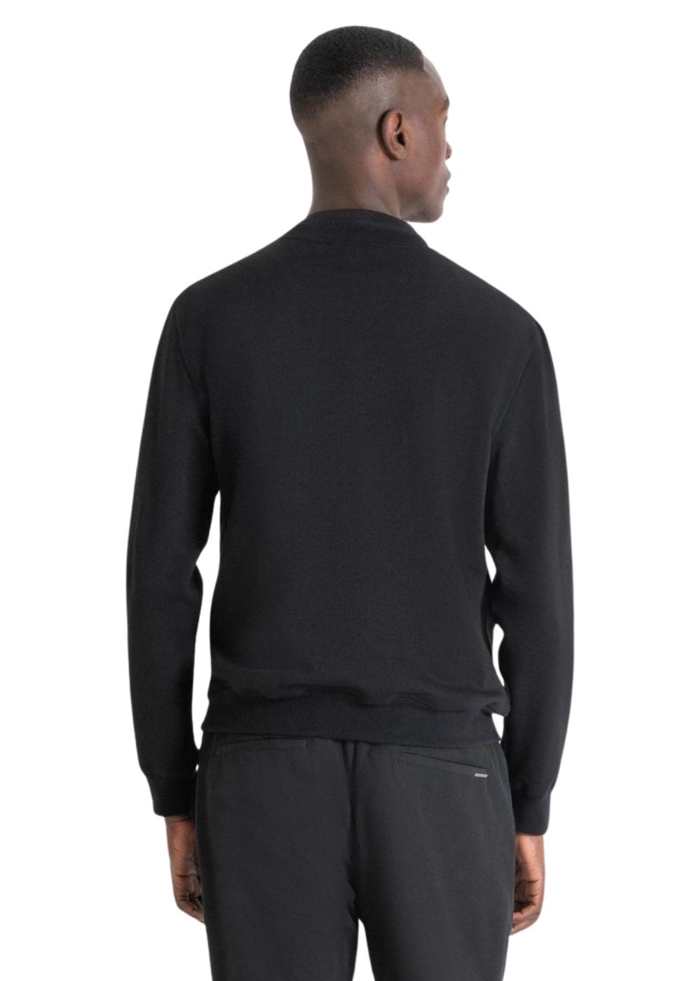 Sudadera Antony Morato chapa black hombre