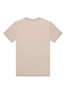 Camiseta Antony Morato beige logo neopreno hombre