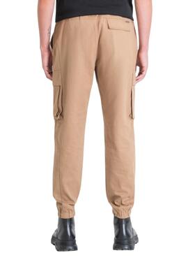 Jogger Antony Morato cargo beige hombre