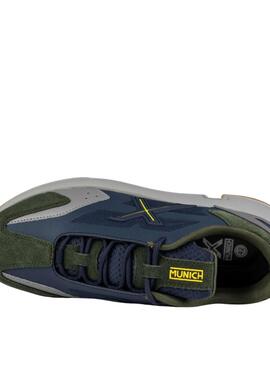 Zapatilla Munich Sports Avant 12 verdes  hombre