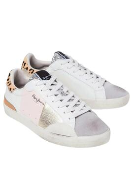 Zapatillas Pepe Jeans Mujer Lane Sweet W Rosas