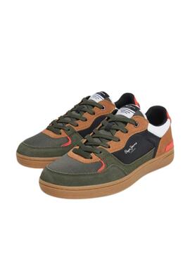 Zapatillas Pepe Jeans Hombre Verdes Kore Skate M