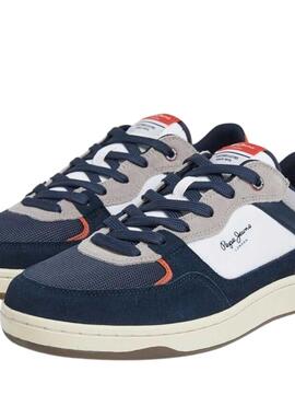 Zapatillas Pepe Jeans Hombre Azules Kore Skate M