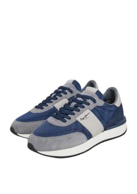 Zapatilla Pepe Jeans Hombre Azul Buster Supra M