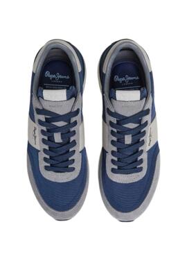 Zapatilla Pepe Jeans Hombre Azul Buster Supra M