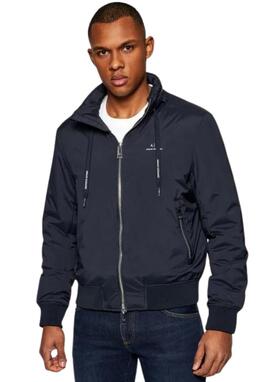 Bomber Armani Exchange azulón hombre