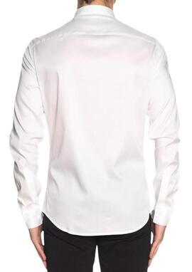 Camisa Armani Exchange Blanca Hombre