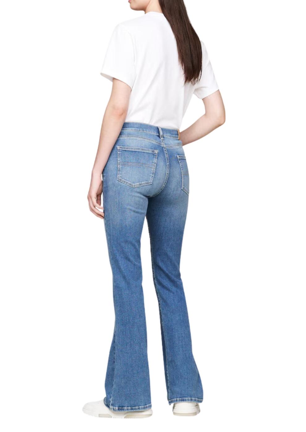 Pantalón DENIM High Flare mujer