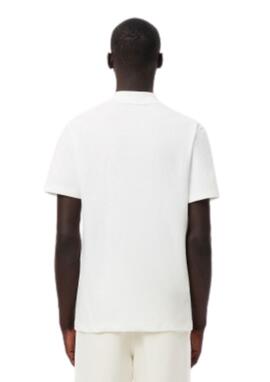 Polo Lacoste Blanco hombre