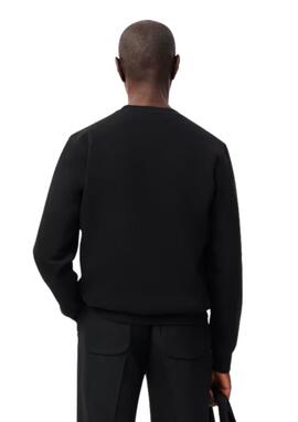 Sudadera Lacoste total Negro Hombre