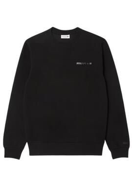 Sudadera Lacoste total Negro Hombre